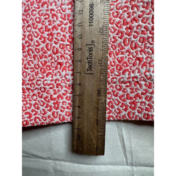 New Buckley K Coral Cheetah Print Shift Dress size 14 - Picture 8 of 8